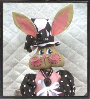 Primitive Raggedy HOPPIN HENRY Bunny PATTERN #267A  