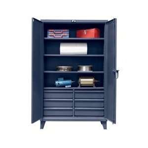  STRONG HOLD Ultra Capacity Cabinets with Drawers   Dark 