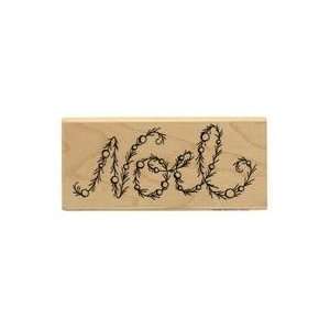  Spriggy Noel Wood Mounted Rubber Stamp (N184) Arts 