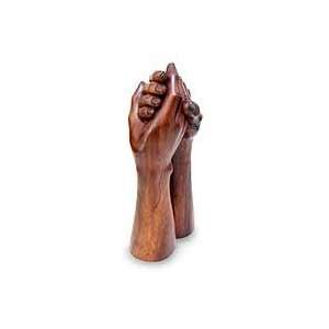  NOVICA Wood sculpture, Strong Bonds