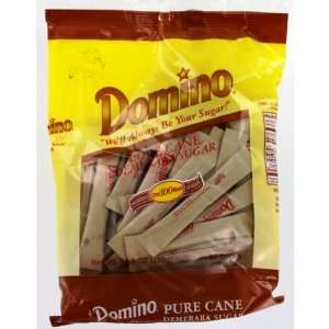 Domino Pure Cane Demerara Sugar, 80 Sticks   1 Pack:  