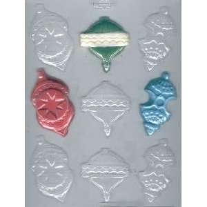 Ornament Pieces Candy Mold