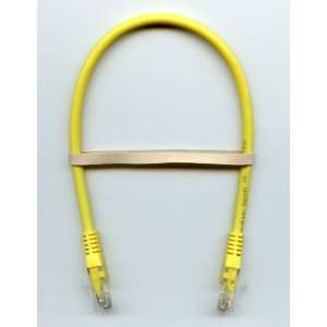  Category 6 Ethernet Cable 1ft Yellow