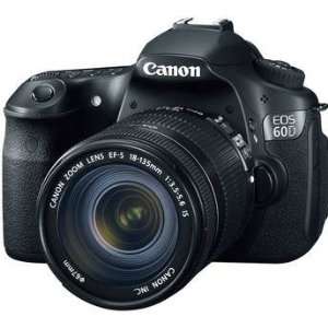 Canon EOS 60D DSLR Camera Kit with Canon EF S 18 135mm Lens 