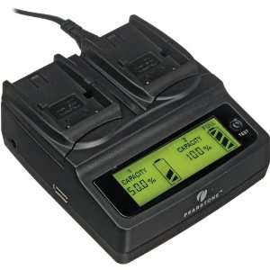   Pearstone Duo Battery Charger for Canon NB 1L & NB 1LH