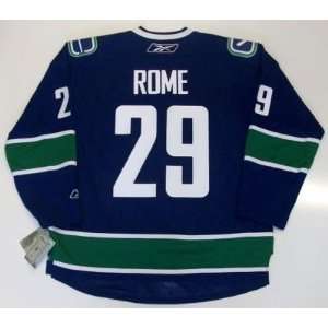  Aaron Rome Vancouver Canucks Jersey Rbk Real   Large 