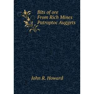   Bits of ore From Rich Mines Patroptoc Auggets John R. Howard Books