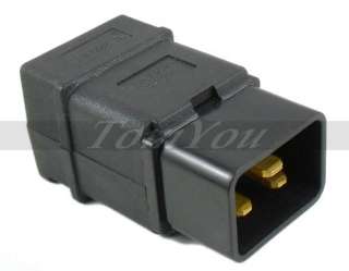IEC 320 C20 power adapter male plug rewirable connector socket 16A 