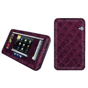  Dell Streak 7 Vinyl Protection Decal Skin Red Wine Leather 