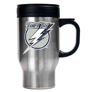   16oz. Stainless Steel NHL Team Logo Travel Mug: Kitchen & Dining