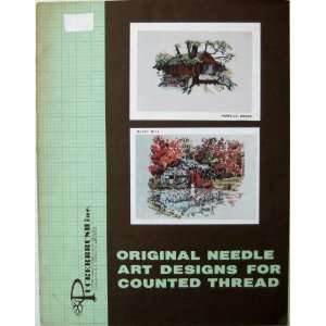 Original Needle Art Designs for Counted Thread (2 Cross Stitch Designs 