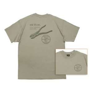   Pliers T Shirt   Gray & Stonewashed Green   Large