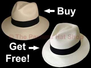 PANAMA HATS 4 THE PRICE OF 1 MONTECRISTI HAT (F)  