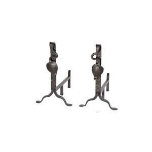  Stone County 900 333 Leaf Black Fireplace Andirons: Home 