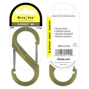 CARABINER, S BINER PLASTIC:  Sports & Outdoors