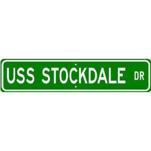  USS STOCKDALE DE 399 Street Sign   Navy: Sports & Outdoors