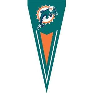  Miami Dolphins Yard Pennant   PTMD: Sports & Outdoors