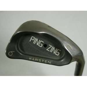   Zing 6 iron 6i irons black JZ Steel Stif golf club: Sports & Outdoors