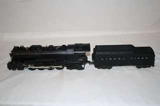   Lines Post War 736 2 8 4 Steam Locomotive w/ 2046W Tender  