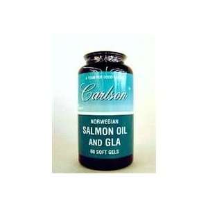  Carlson Labs   Salmon Oil and GLA   60 gels: Health 