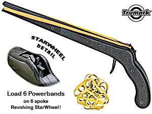 Trumark Slingshot Rubberband Rubber Band Gun MAG 3 NEW  