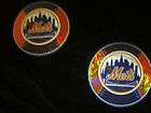 LOT OF 2 New York Mets MAJOR LEAGUE BASEBALL MLB SPORT STICKERS SHINY