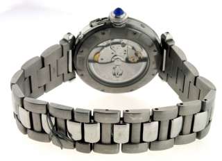 Cartier Pasha GMT Power Reserve Steel 38mm Watch.  