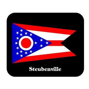  US State Flag   Steubenville, Ohio (OH) Mouse Pad 
