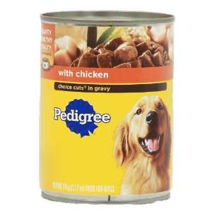  Pedigree Choice Cuts in Gravy with Chicken Dog Food 13.2 