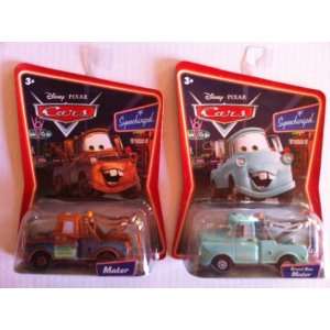   Disney Pixar Cars Supercharged Mater & Brand New Mater: Toys & Games