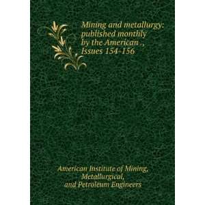   , and Petroleum Engineers American Institute of Mining Books