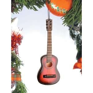  Brown Steel String Guitar Tree Ornament 