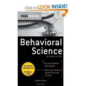   Behavioral Science, Second Edition [Paperback]: Gene Quinn: Books