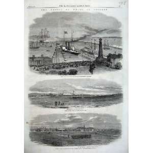  1861 Prince Wales Ireland Kingstown Harbour Curragh