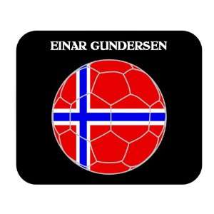  Einar Gundersen (Norway) Soccer Mouse Pad 