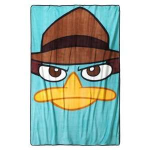 Disney Phineas and Ferb Agent P Perry Mystery Platypus Micro Raschel 