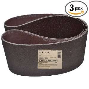  Sungold Abrasives 35065 4 Inch by 36 Inch 60 Grit Sanding 