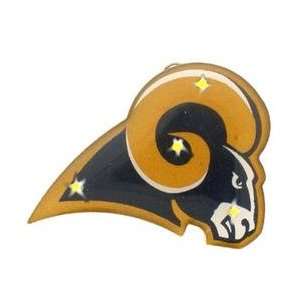 Flashing NFL Pin/Pendant   St. Louis Rams  Sports 