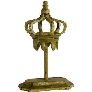  Cast Iron Crown On Stand Table Decor 12 Home & Kitchen