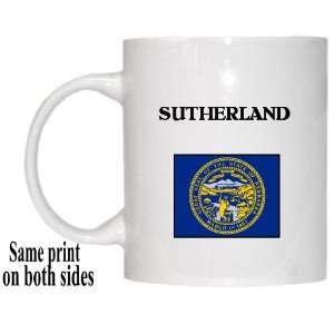  US State Flag   SUTHERLAND, Nebraska (NE) Mug Everything 