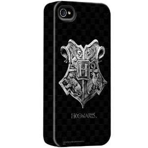   Black and White Hogwarts Crest iPhone Case: Cell Phones & Accessories