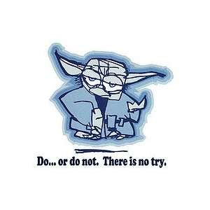  Star Wars Cartoon Jedi Knight Yoda Sticker: Toys & Games