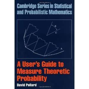   in Statistical and Probabilistic M [Paperback] David Pollard Books