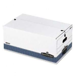  Bankers Box  FastFold Stor/File Box, Button Tie, Legal 