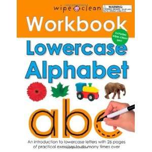   Clean Workbook Lowercase Alphabet [Spiral bound]: Roger Priddy: Books