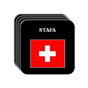  Switzerland   STAFA Set of 4 Mini Mousepad Coasters 
