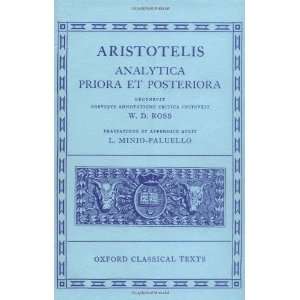   et Posteriora (Oxford Classical Texts) [Hardcover] Aristotle Books