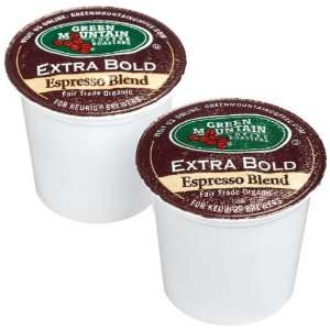 Green Mountain Espresso Blend, Extra Bold Keurig K Cups, 18 Count 