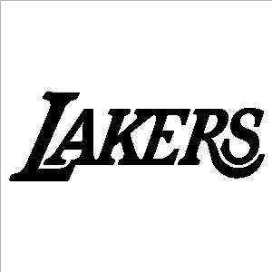 Los Angeles Lakers 4 inch Auto Window Sticker Decal NBA  