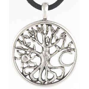    Pewter Tree of Life Amulet Celtic Jewelry Collection Jewelry